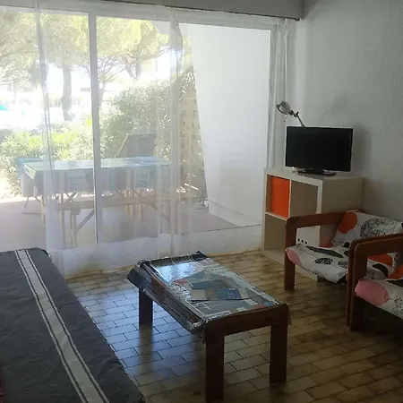 Studio-cabine 4 Pers, Terrasse, Jardin, Parking, Animaux Admis - Fr-1-731-99 דירה