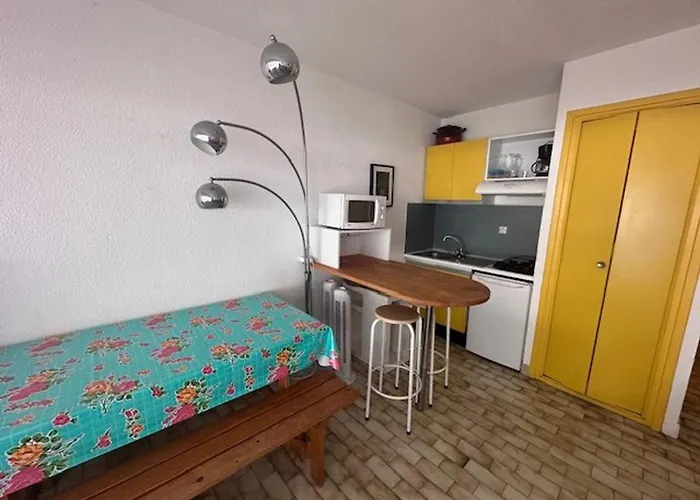 Studio-cabine 4 Pers, Terrasse, Jardin, Parking, Animaux Admis - Fr-1-731-99 * Le Grau-du-Roi